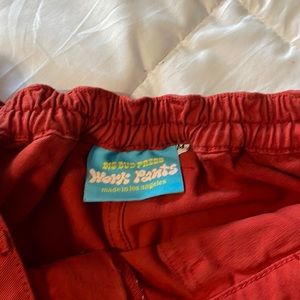 Big bud press work pants  size medium in paprika